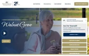 Walnut Grove Retirement Community website