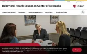 Behavioral Health Education Center of Nebraska (BHECN) website