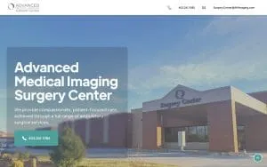 Advanced Medical Imaging Surgery Center website