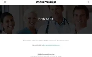 United Vascular of Omaha, LLC website