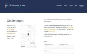 Lincoln Family Medicine Residency Program website