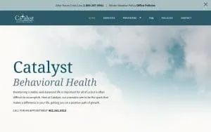 Catalyst Behavioral Health website