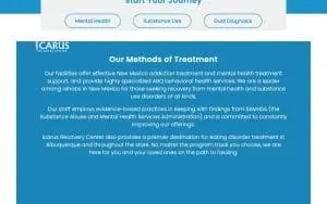 Icarus Recovery Center Alcohol & Drug Rehab New Mexico website