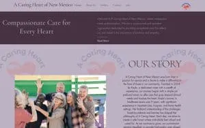 A Caring Heart of New Mexico website
