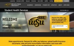 Student Wellness Center website