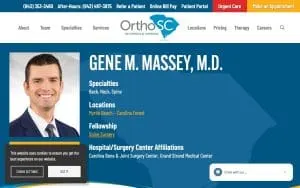Gene M. Massey, M.D. website