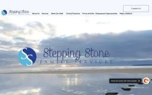 Stepping Stone Family Services website
