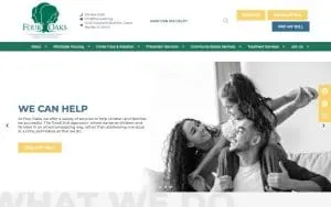Four Oaks Family and Children's Services, Smith Center website