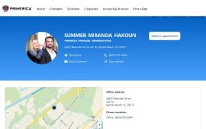 Summer Miranda Hakoun: Primerica - Financial Services