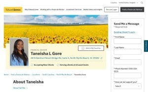 Edward Jones - Financial Advisor: Taneisha L Gore
