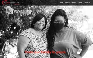 allheart Senior Care of Arkansas website