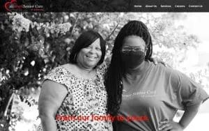 allheart Senior Care of Arkansas website