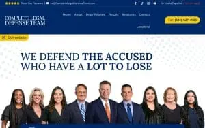 Greg McCollum Complete Legal Defense Team of Surfside Beach website