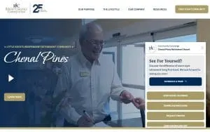Chenal Pines Retirement Resort website