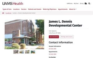 UAMS Health - James L. Dennis Developmental Center