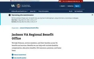 VA Jackson Regional Office website