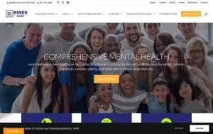 Hinds Behavioral Health Services of Jackson website