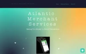 Atlantic Merchant Services website