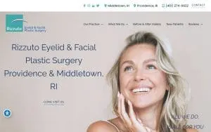 Rizzuto Eyelid and Facial Plastic Surgery website