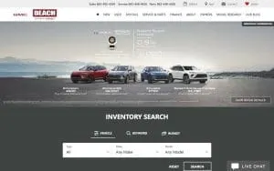 Beach Buick GMC of Myrtle Beach website
