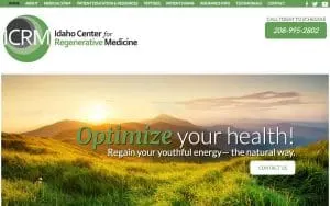 Idaho Center For Regenerative Medicine - Icrm website