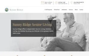 Sunny Ridge website