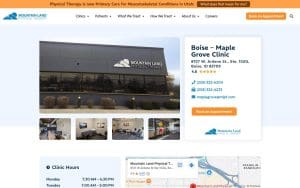 Mountain Land Physical Therapy – Maple Grove