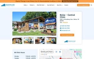 Mountain Land Physical Therapy – Boise