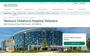 Nemours Children’s Hospital, Delaware – Emergency Department
