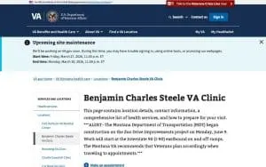Benjamin Charles Steele VA Clinic website