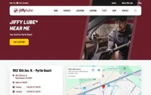 Jiffy Lube of Myrtle Beach website