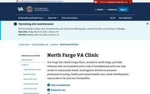 Fargo VA Community Resource & Referral Center (CRRC) website
