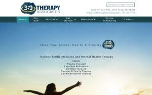 360 Therapy Associates website