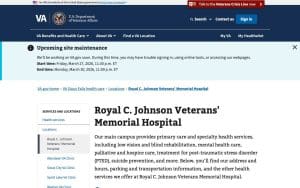 Royal C Johnson Va Medical Ctr-Psy