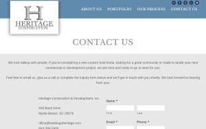 Heritage Construction