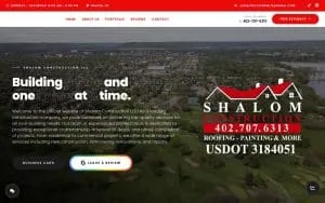 G E Shalom Construction LLC website