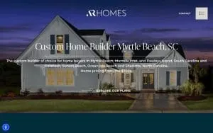 AR Homes® Myrtle Beach (Monterey Bay Construction Myrtle Beach, LLC) website
