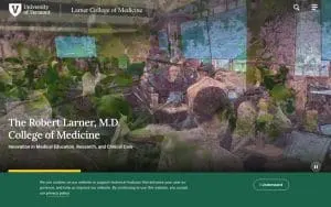 The Robert Larner, M.D. College of Medicine at The University of Vermont website