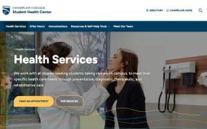 Champlain College Student Health Services