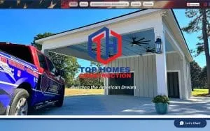 Top Homes Construction,LLC. website