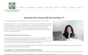 GroundWork Cognitive Behavioral Therapy website