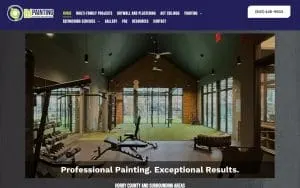 B & J Painting website