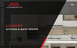 Milano Kitchen and Bath website
