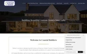 Coastal Builders website