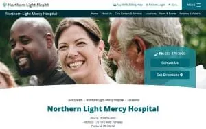 Northern Light Mercy Hospital website
