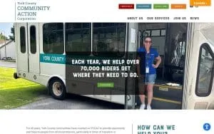 York County Community Action & Nasson Health Care website