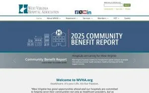 West Virginia Hospital Association website