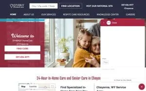 SYNERGY HomeCare of Cheyenne website