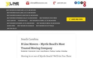 Myrtle Beach South Carolina Moving Company - B Line Movers