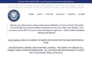 M432 Murray Hill Academy website
